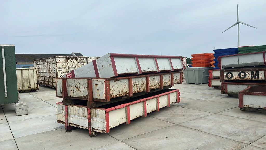 AJK Gebruikte 6m3 open containers