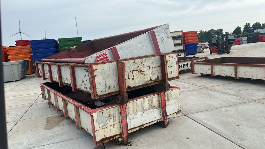 AJK Gebruikte 6m3 open containers