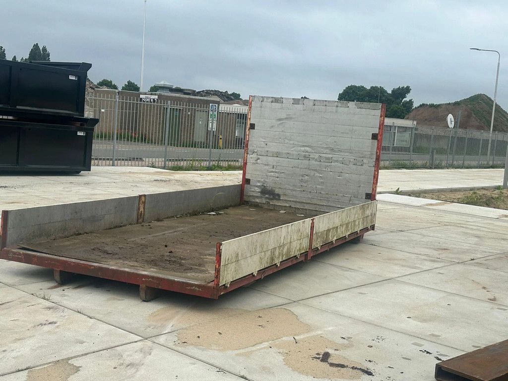 Gebruikt Laadvloer met aluminium zijklep gebruikt