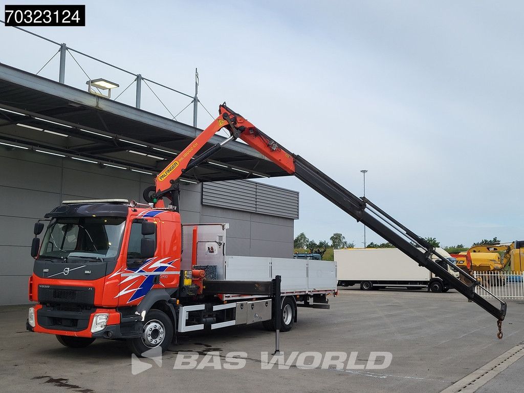 Volvo FL FL 250 4X2 Palfinger PK18002 EH Crane 4 extensions Remote control Full Air Euro 6