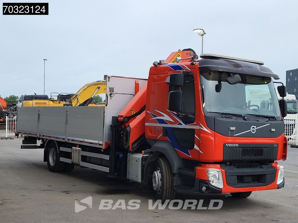 Volvo FL FL 250 4X2 Palfinger PK18002 EH Crane 4 extensions Remote control Full Air Euro 6