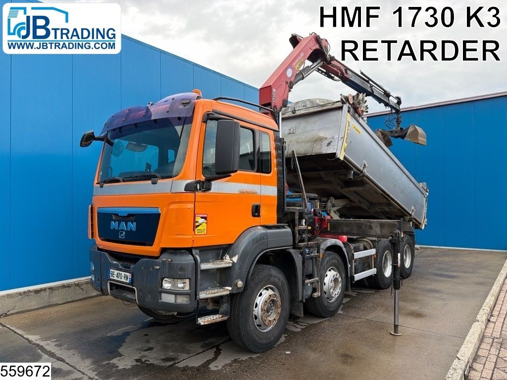 MAN TGS 35 400 EURO 5, HMF, Retarder, Marrel