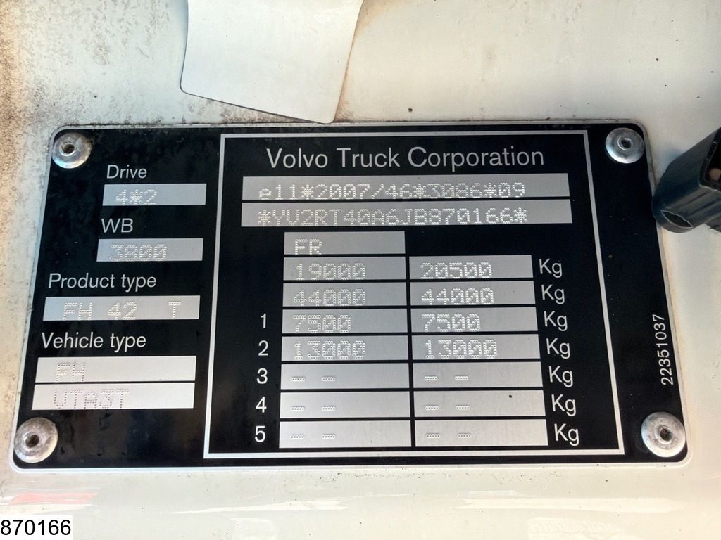 Volvo FH 500 EURO 6