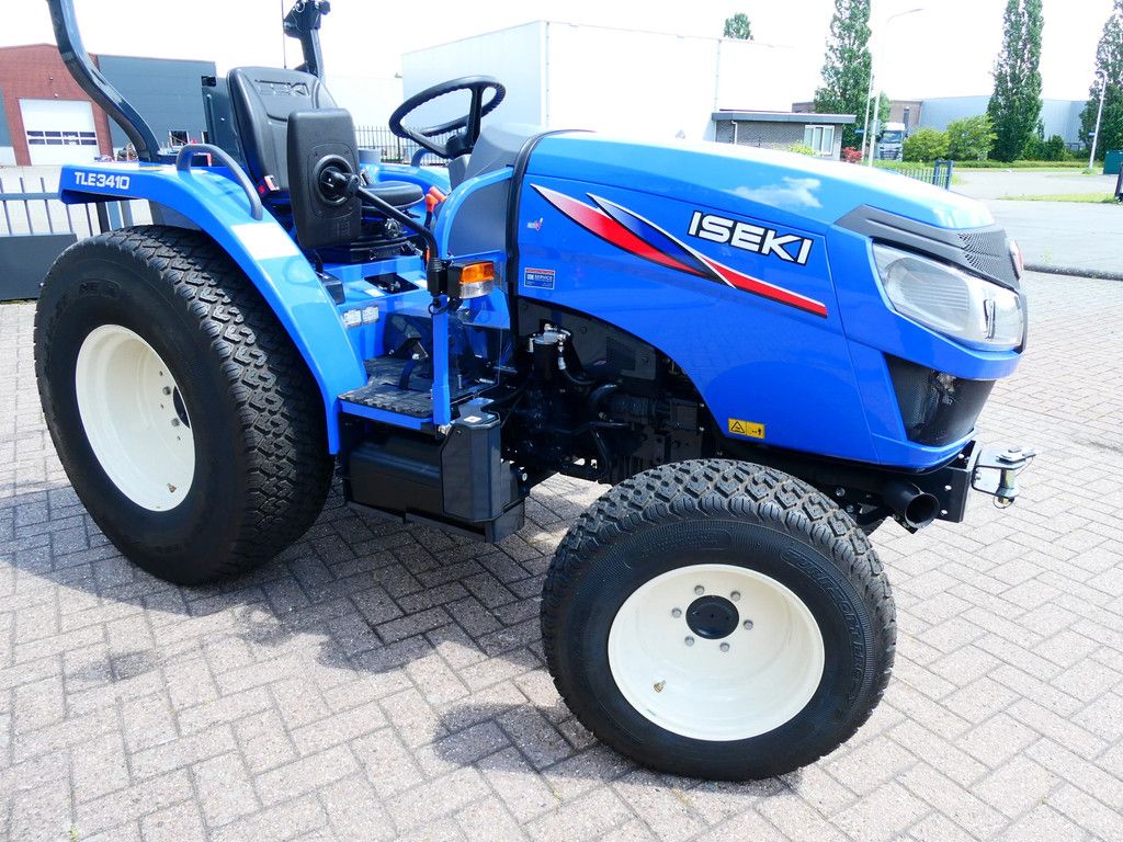 Iseki TLE3410 4wd HST / 0001 Draaiuren / Gazonbanden