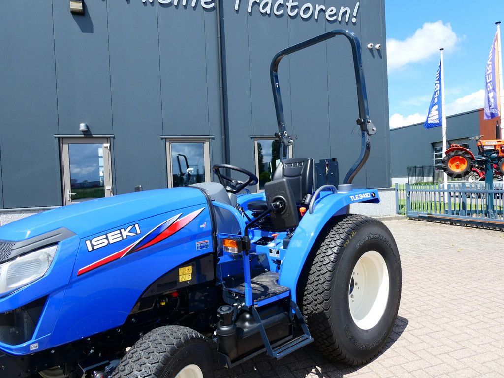 Iseki TLE3410 4wd HST / 0001 Draaiuren / Gazonbanden
