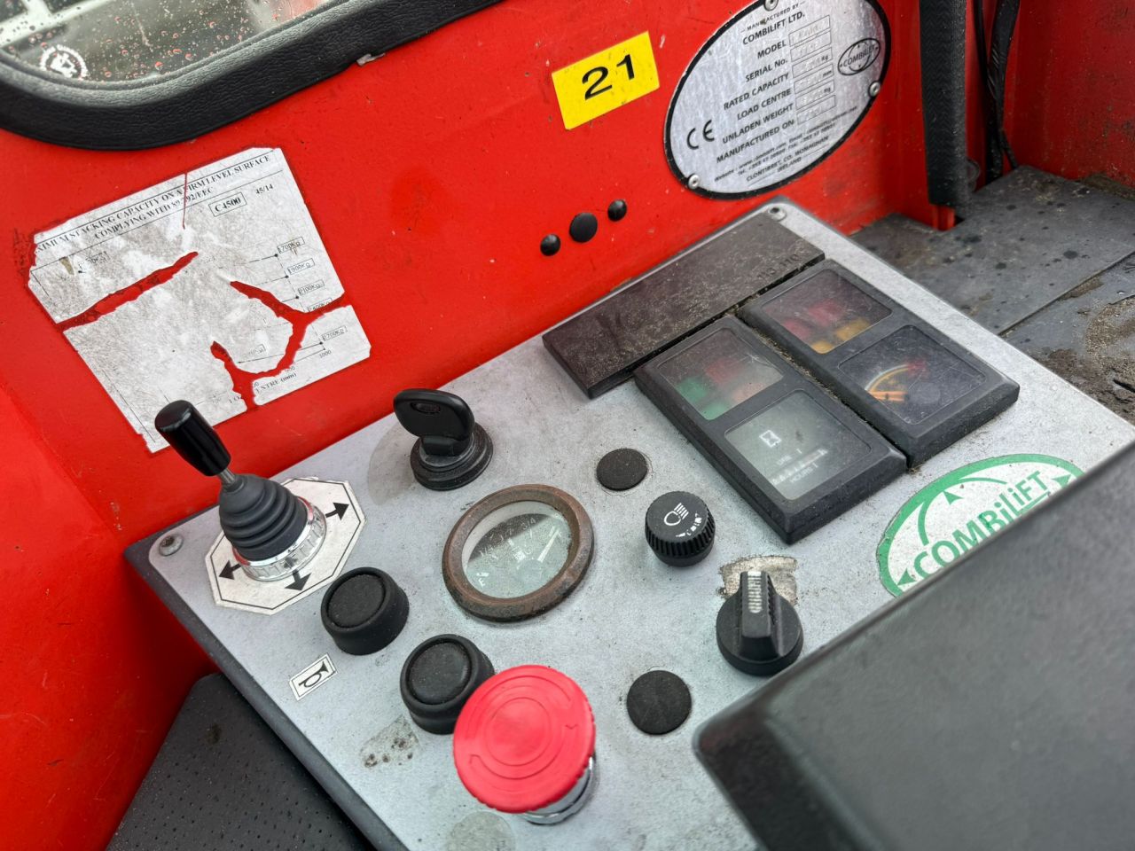 Zijlader combilift c4500 diesel