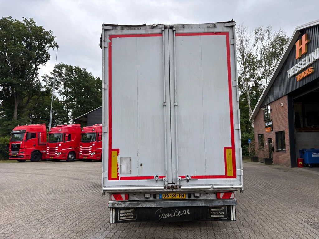 Knapen Trailers 96m3 Liftas Cargo Floor 10MM 2 year old! Afstandsbediening Silver metallic