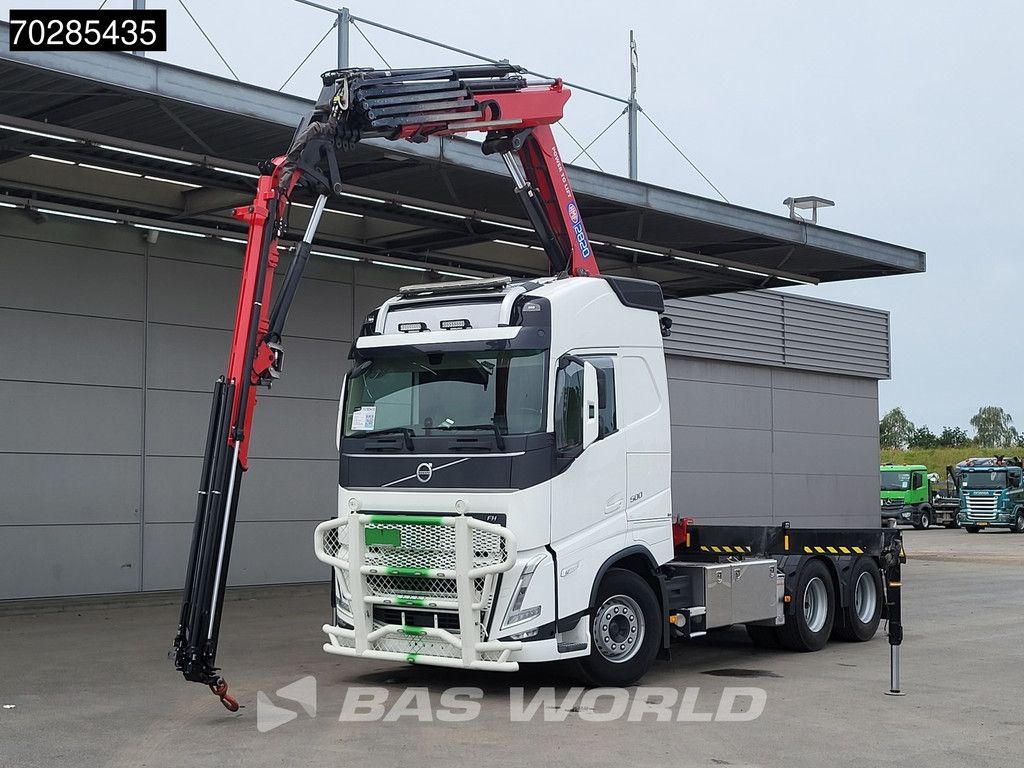 Volvo FH FH 500 6X4 HMF2820K-RCS Crane+JIB Full-Air Remote Control I-ParkCool VDS LED Kran