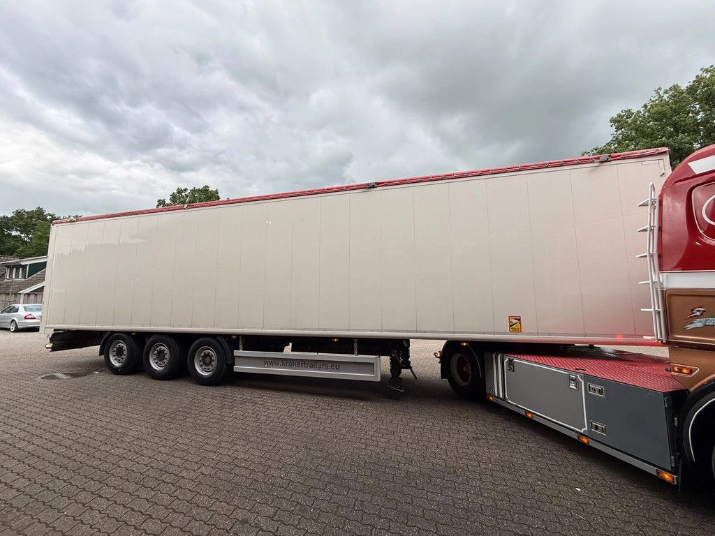 Kraker 92m3 CF 200 10MM Cargo Floor SAF Schijfremmen
