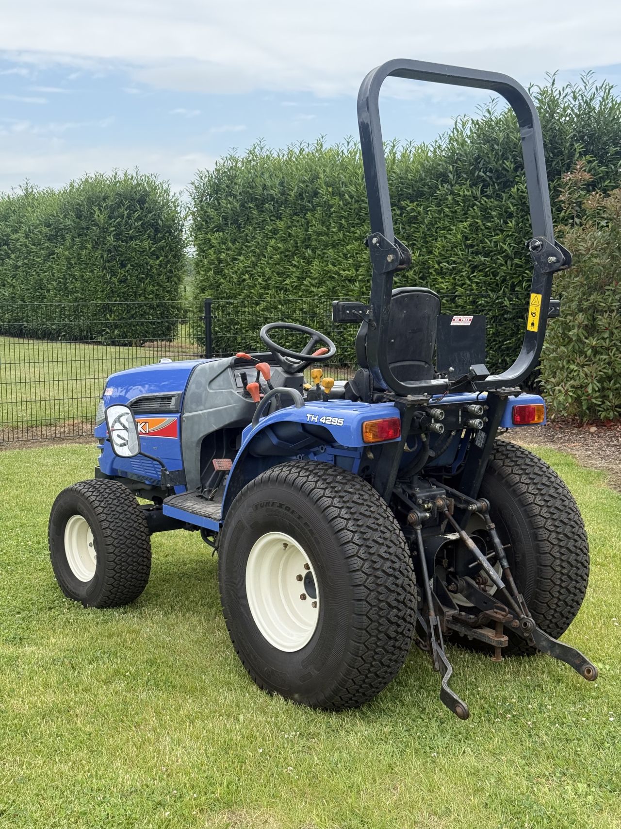 Iseki th4295 doordraaiende aftakas