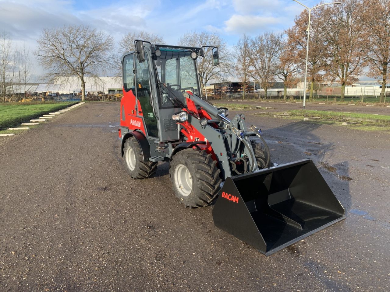 PACAM 3040LF kniklader, minishovel, Hoflader