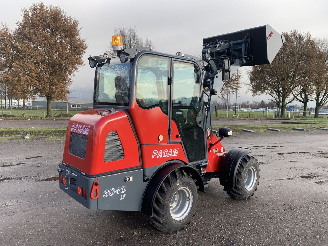 PACAM 3040LF kniklader, minishovel, Hoflader