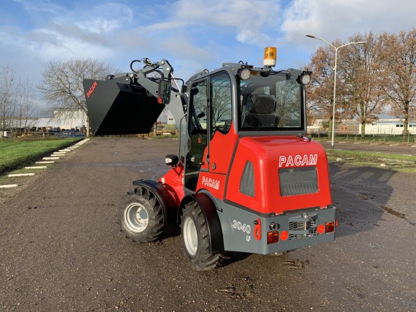 PACAM 3040LF kniklader, minishovel, Hoflader