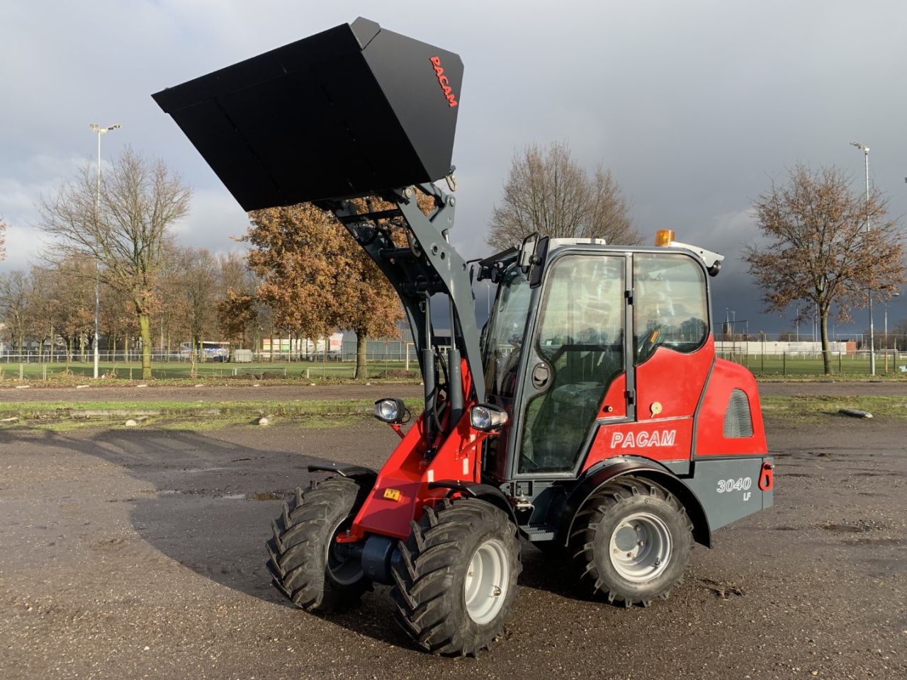 PACAM 3040LF kniklader, minishovel, Hoflader