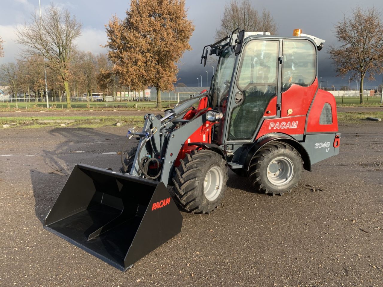 PACAM 3040LF kniklader, minishovel, Hoflader