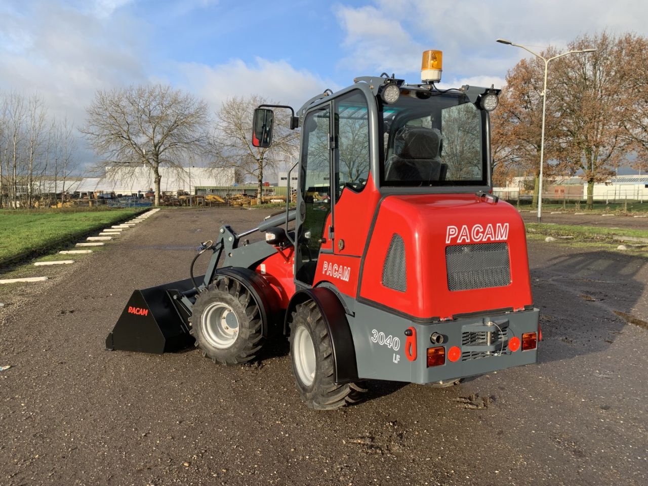 PACAM 3040LF kniklader, minishovel, Hoflader
