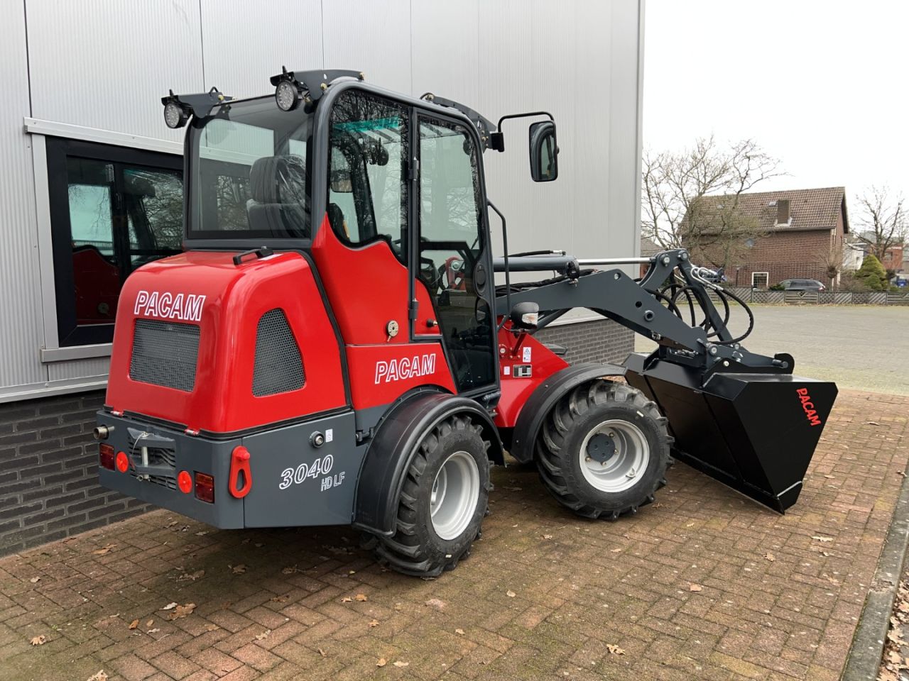 PACAM 3040LF kniklader, minishovel, Hoflader