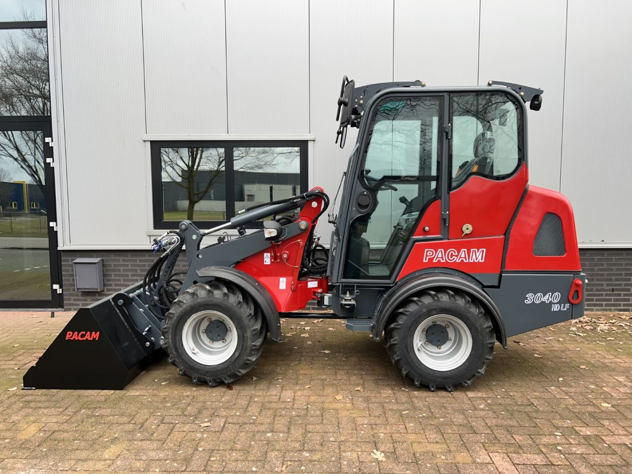 PACAM 3040LF kniklader, minishovel, Hoflader