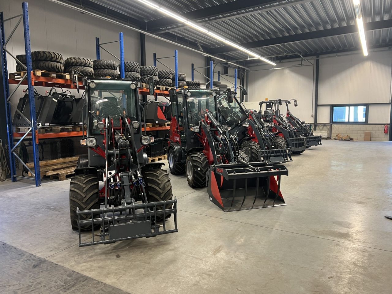 PACAM 3040LF kniklader, minishovel, Hoflader