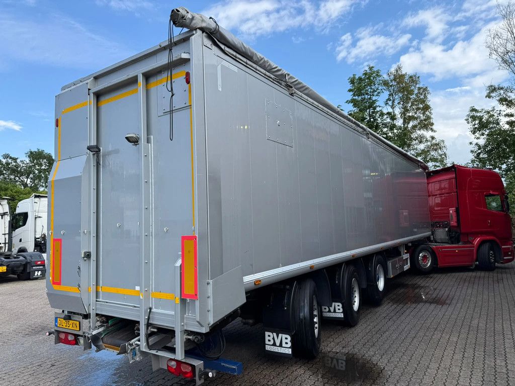 Kraker CF-ETS 86m3 2x Stuuras Hakselkast Hydraulische klep NL Trailer