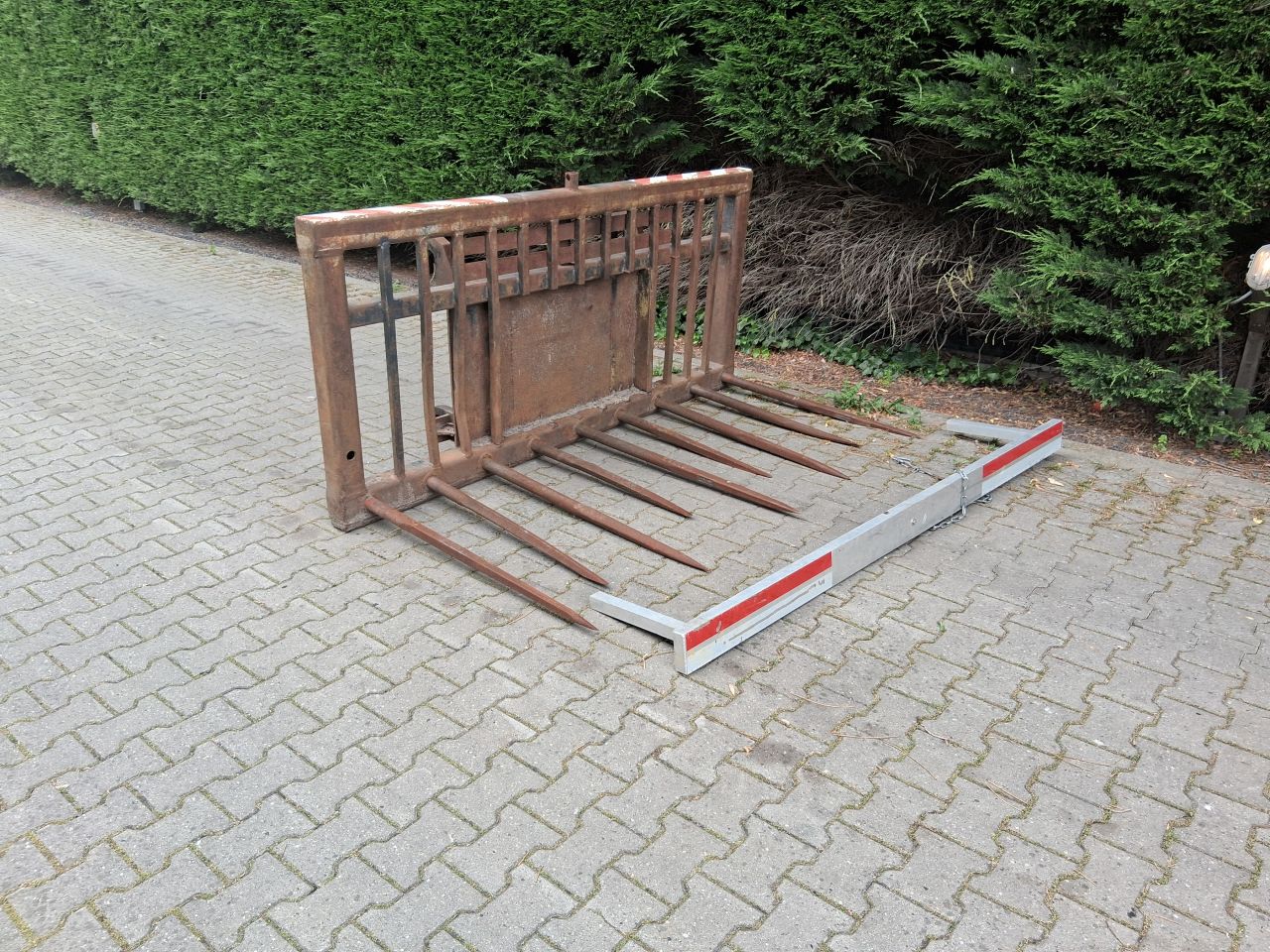 Grasvork hooivork riek shovel 2.2 meter breed