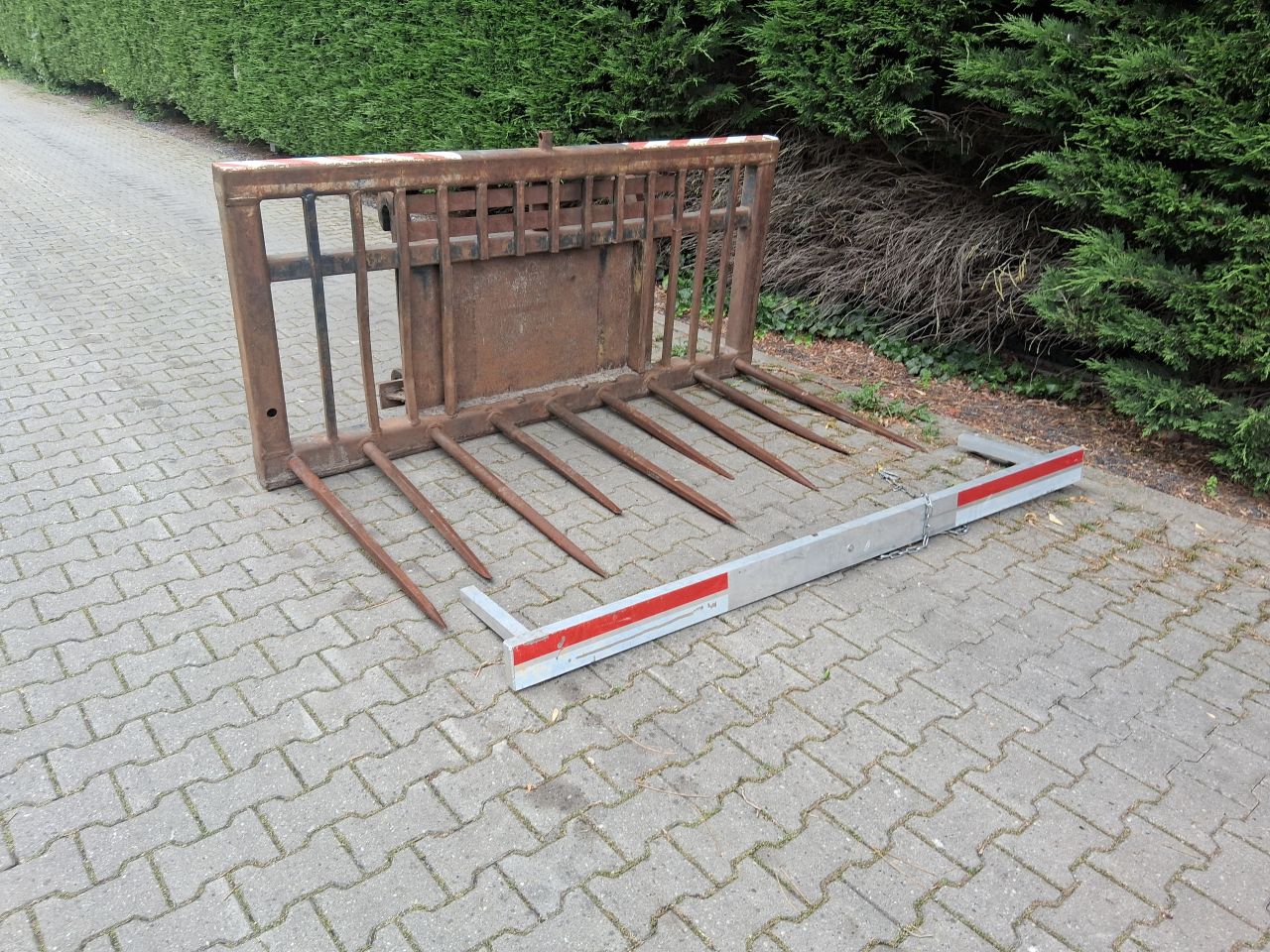 Grasvork hooivork riek shovel 2.2 meter breed