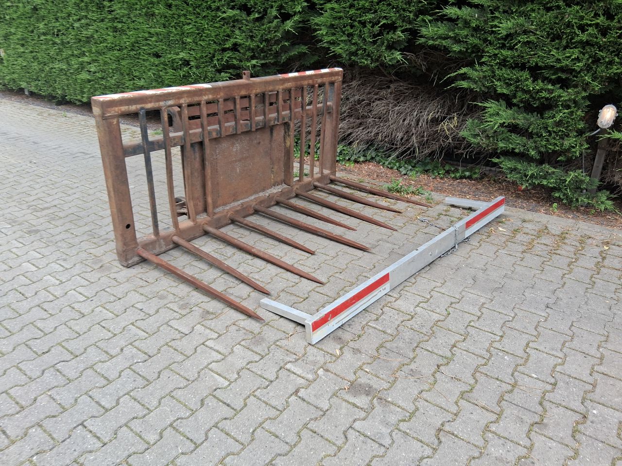 Grasvork hooivork riek shovel 2.2 meter breed