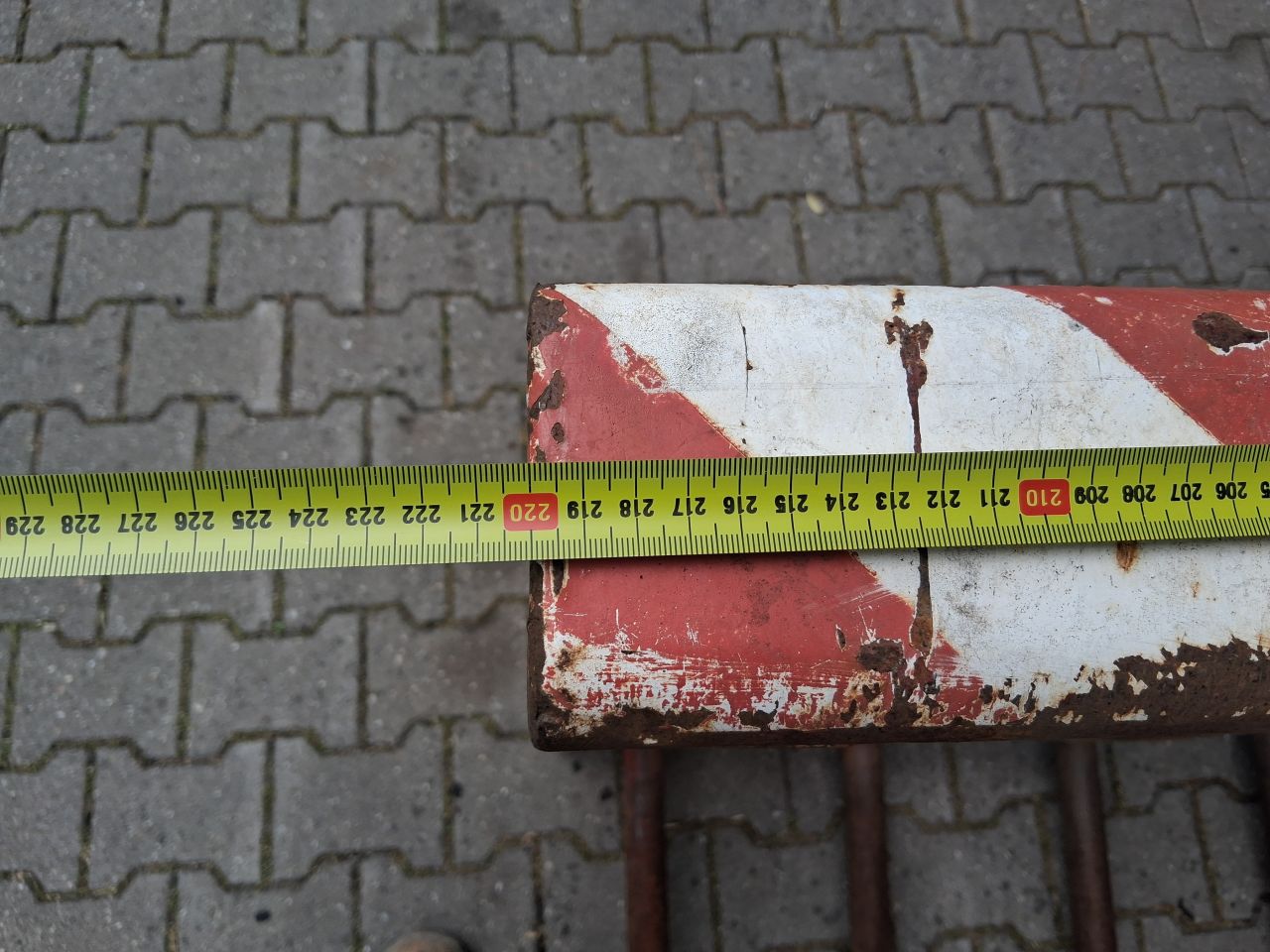 Grasvork hooivork riek shovel 2.2 meter breed