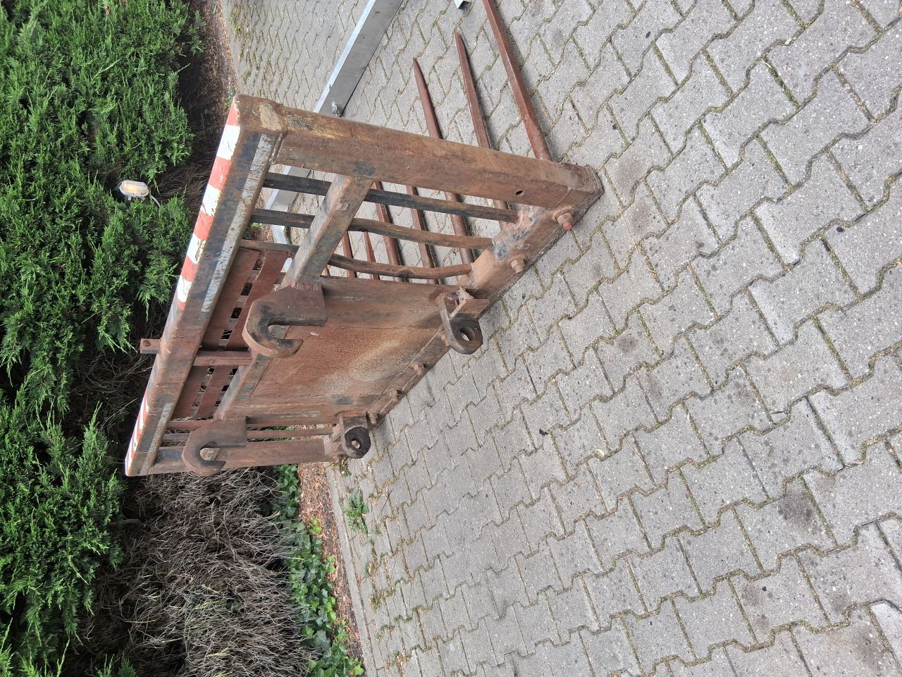 Grasvork hooivork riek shovel 2.2 meter breed