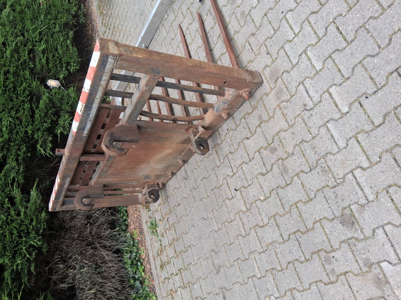 Grasvork hooivork riek shovel 2.2 meter breed