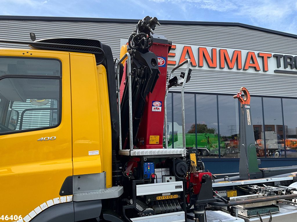DAF FAQ CF 400 8x2 Euro 6 HMF 26 Tonmeter laadkraan Just 190.212 km!