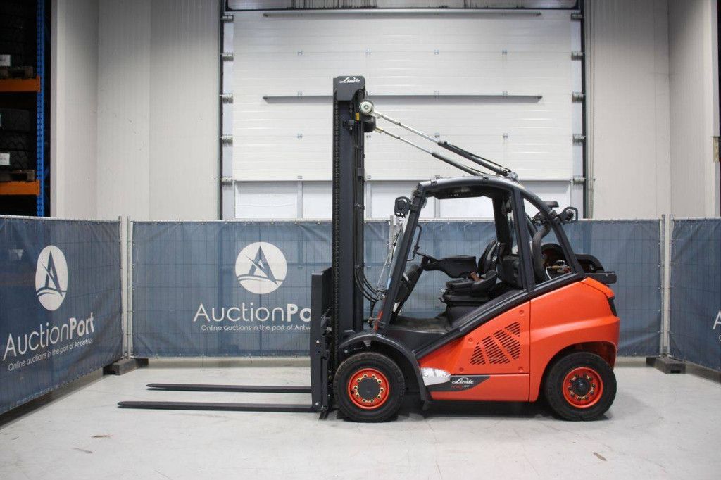 Linde H40T-02 LPG Forklift 4000kg 7.0m 2016