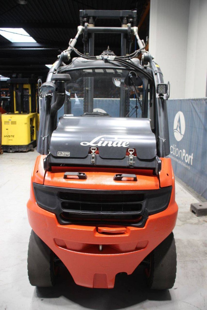 Linde H40T-02 LPG Forklift 4000kg 7.0m 2016