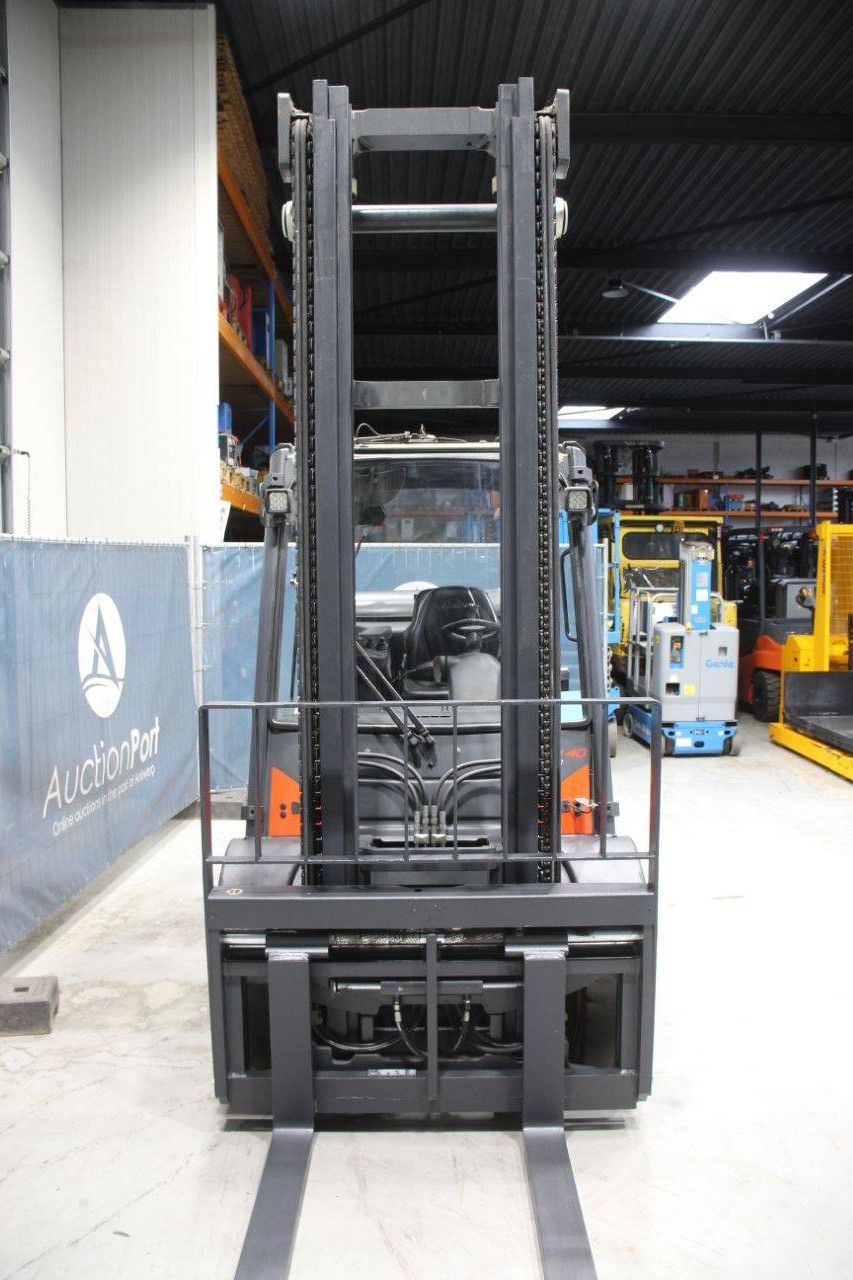 Linde H40T-02 LPG Forklift 4000kg 7.0m 2016