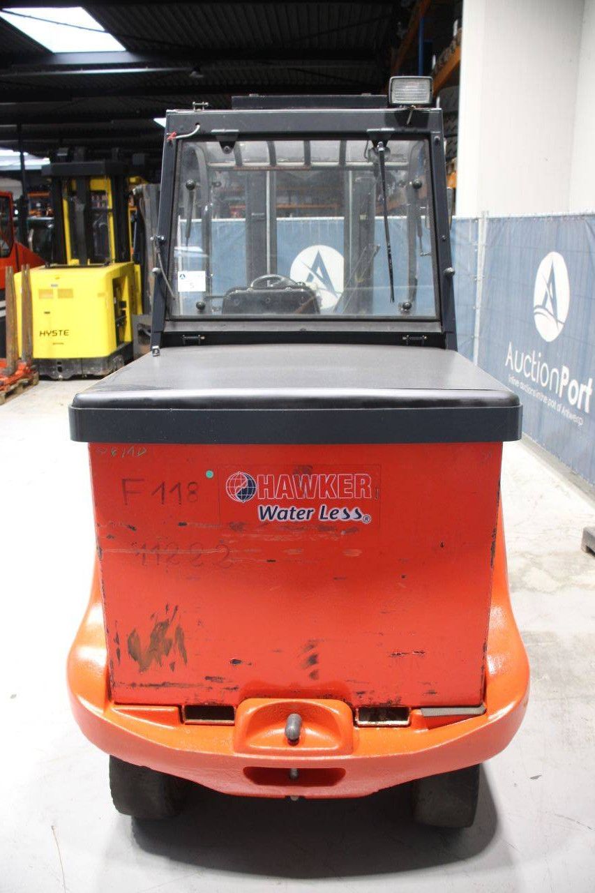 Linde E48P-02 Electric Forklift 4800kg 1998