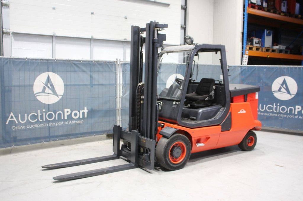 Linde E48P-02 Electric Forklift 4800kg 1998