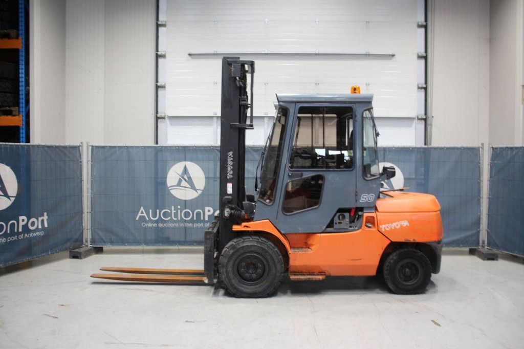 Forklift Toyota 7FDA50 Diesel 5000kg 4.0m 2007