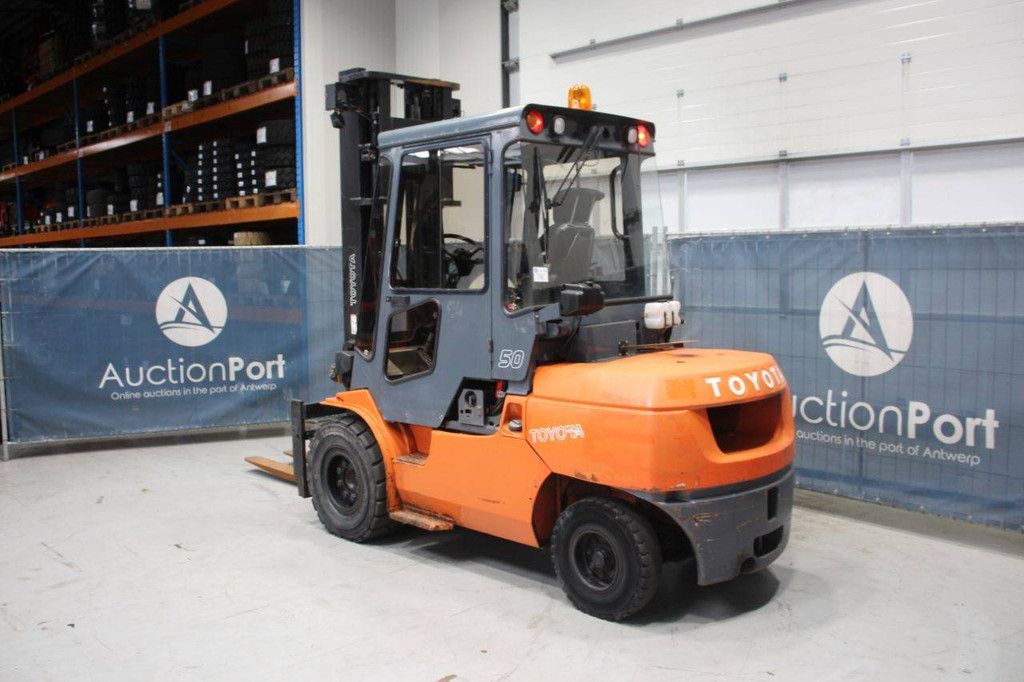 Forklift Toyota 7FDA50 Diesel 5000kg 4.0m 2007