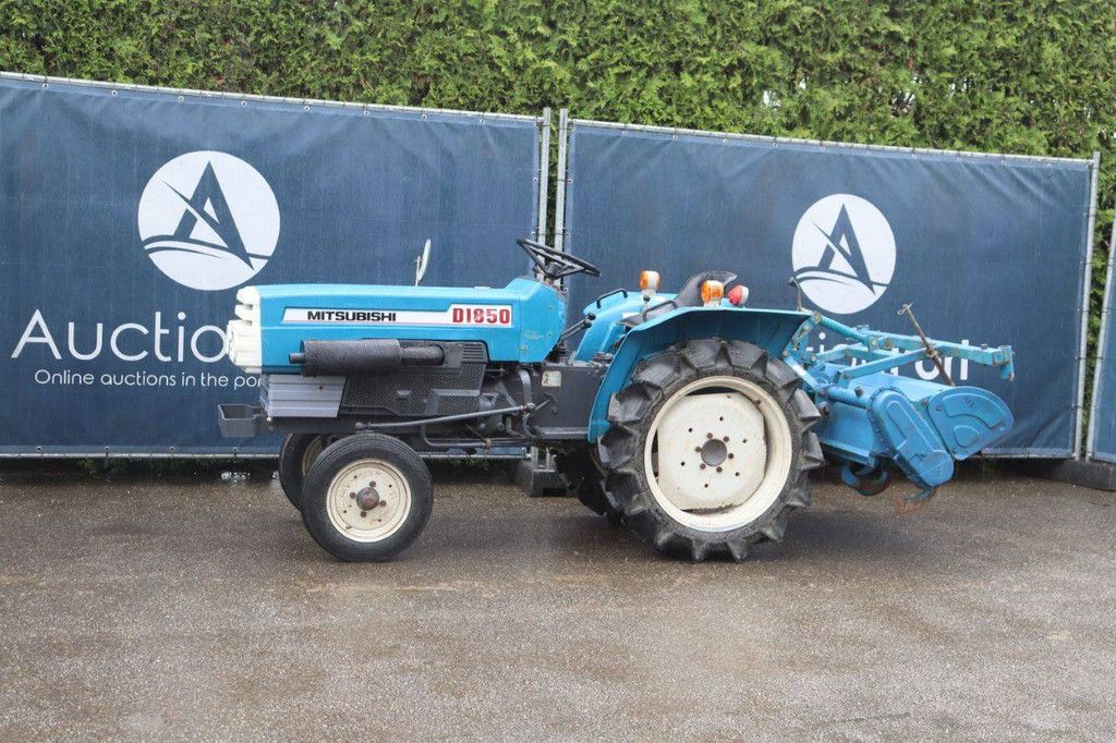Minitractor Mitsubishi D1850 Diesel 18pk Met Grondfrees
