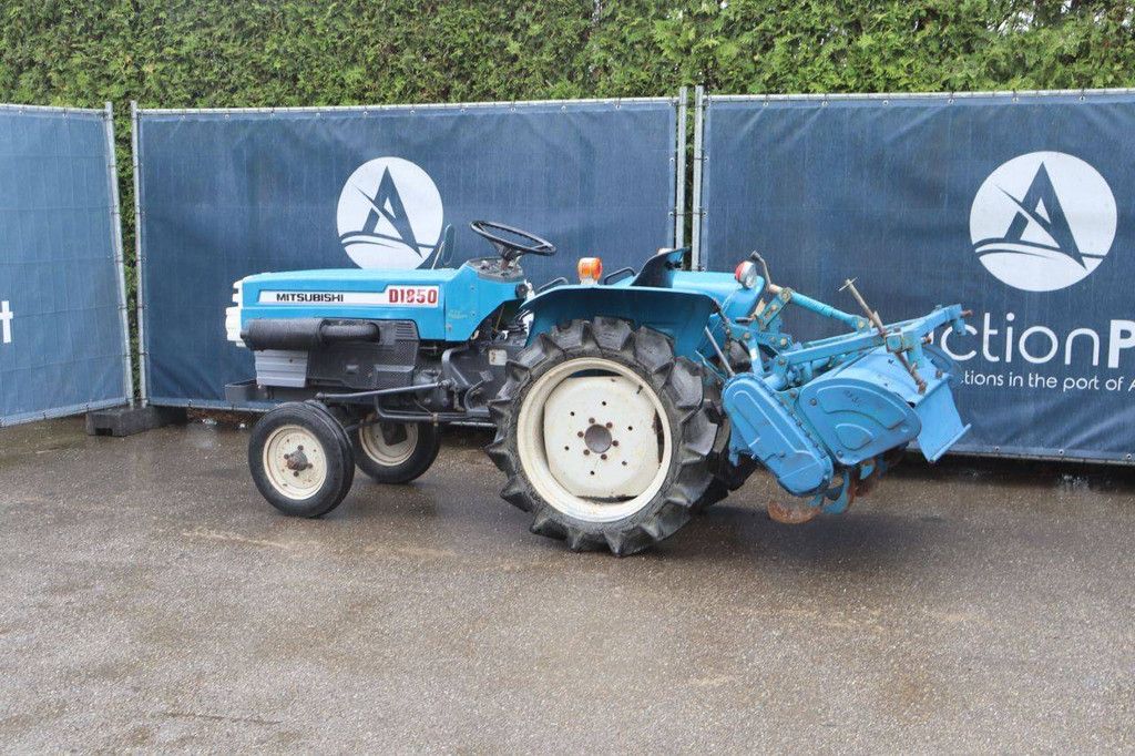 Minitractor Mitsubishi D1850 Diesel 18pk Met Grondfrees