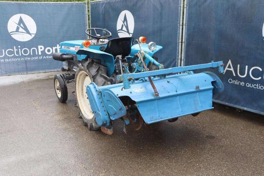 Minitractor Mitsubishi D1850 Diesel 18pk Met Grondfrees
