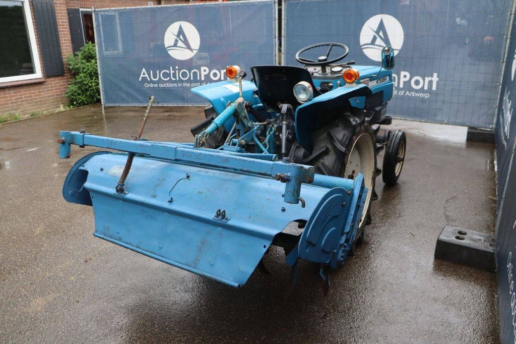 Minitractor Mitsubishi D1850 Diesel 18pk Met Grondfrees