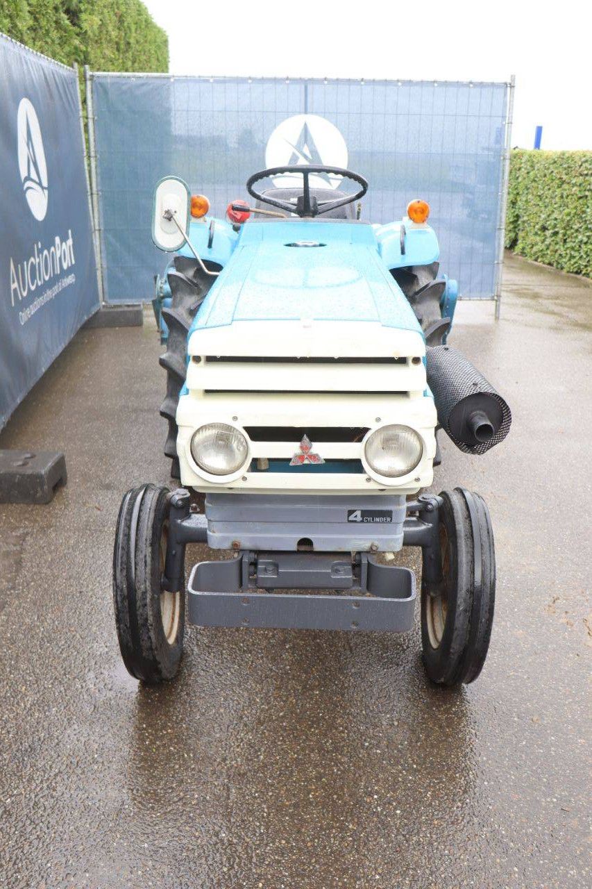 Minitractor Mitsubishi D1850 Diesel 18pk Met Grondfrees