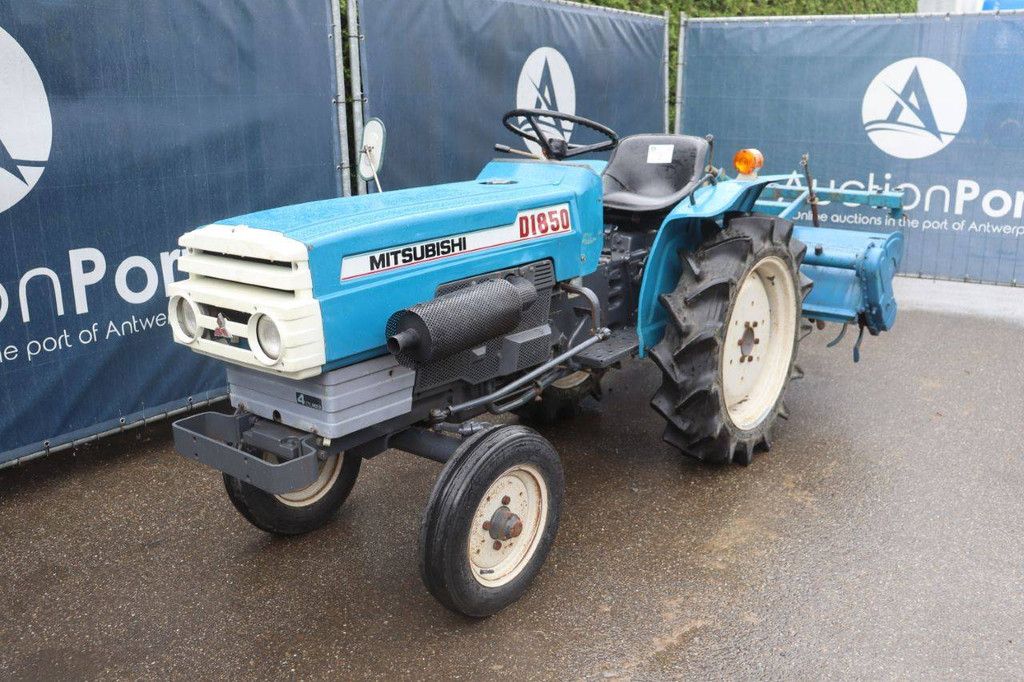 Minitractor Mitsubishi D1850 Diesel 18pk Met Grondfrees