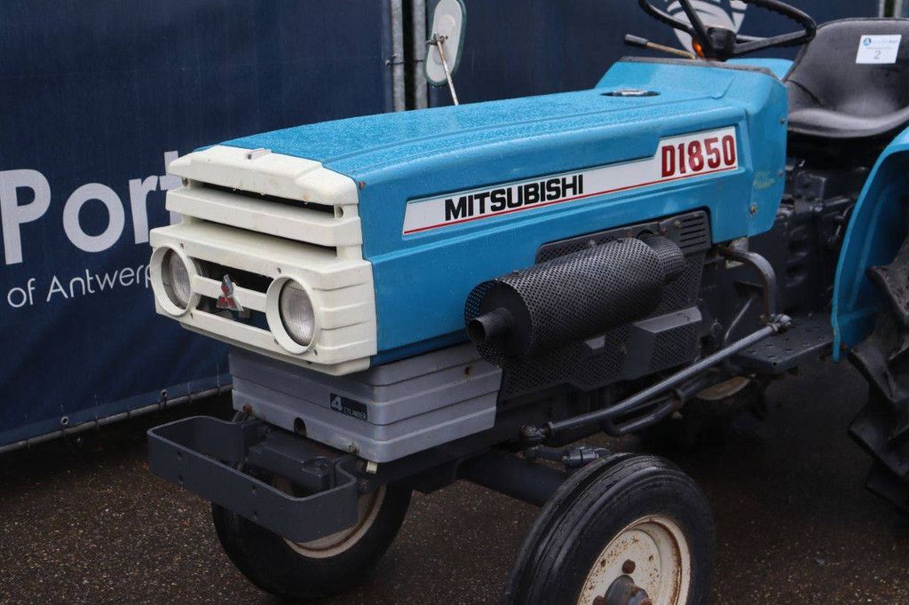Minitractor Mitsubishi D1850 Diesel 18pk Met Grondfrees