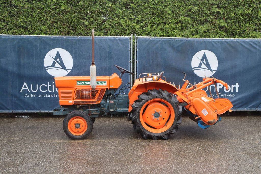 Kubota Zen-noh L1801 Diesel-Minitraktor, 18 PS, mit Fräse