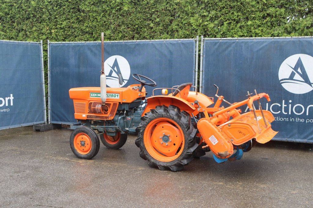 Kubota Zen-noh L1801 Diesel-Minitraktor, 18 PS, mit Fräse