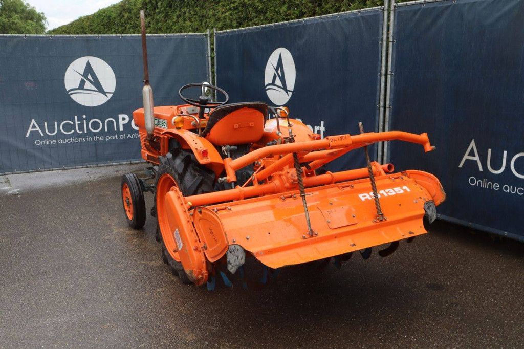 Kubota Zen-noh L1801 Diesel-Minitraktor, 18 PS, mit Fräse