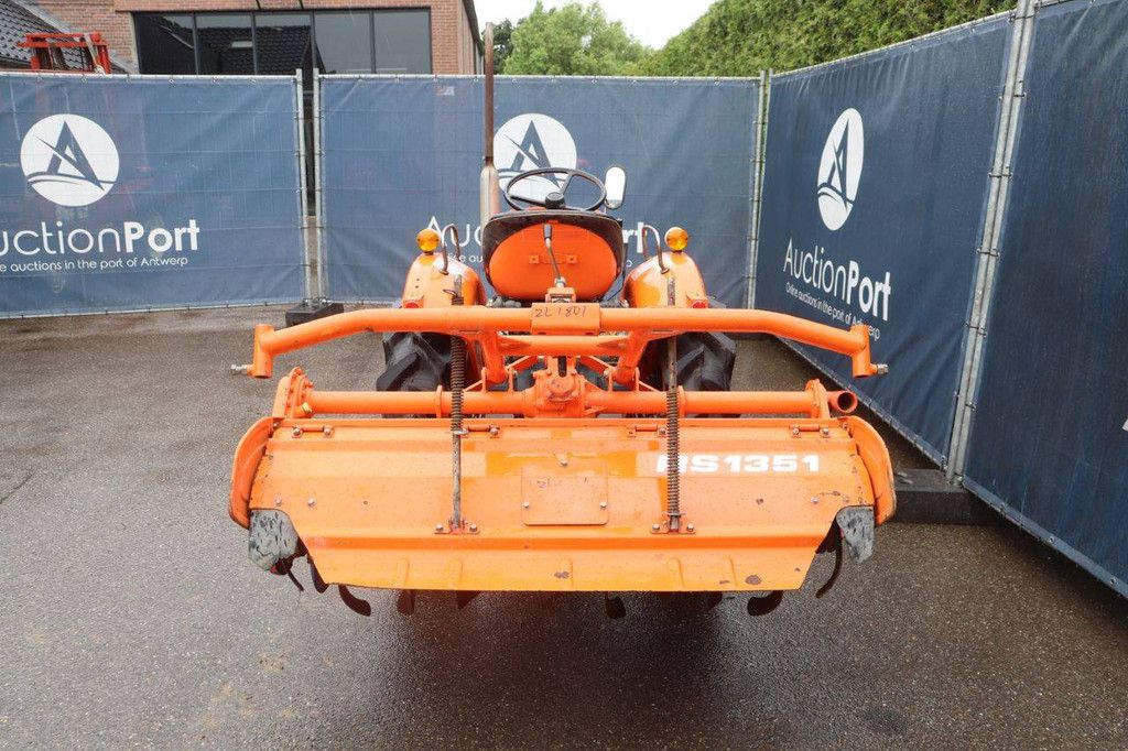 Kubota Zen-noh L1801 Diesel-Minitraktor, 18 PS, mit Fräse