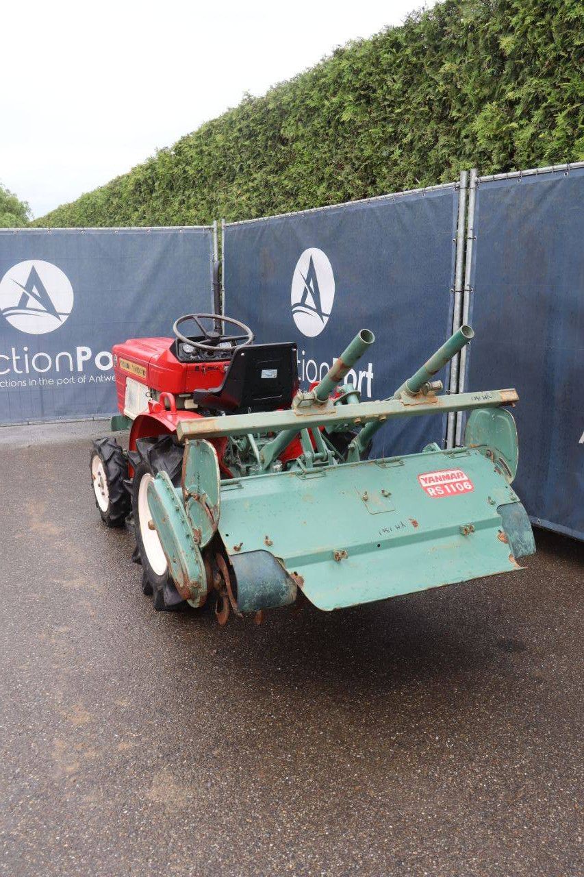Minitractor Yanmar YM1301D Diesel 13pk Met Grondfrees